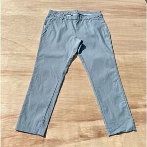 KJUS Slim Fit Tapered Leg Stretch Pants Cotton Men's Light Gray SIZE US‎ 2XL